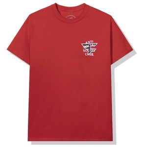 NWOT Anti Social Social Club- Faze Clan Red T-shirt
